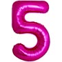 1207-6354 Ф ЦИФРА 5  40" SLIM Fuchsia