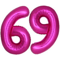 1207-6355 Ф ЦИФРА 6/9  40" SLIM Fuchsia
