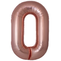 1207-6358 Ф ЦИФРА 0  40" SLIM Rose Gold