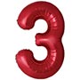 1207-6371 Ф ЦИФРА 3  40" SLIM Red