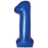 1207-6378 Ф ЦИФРА 1  40" SLIM Blue Reflex