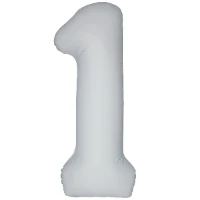1207-6387 Ф ЦИФРА 1  40" SLIM Matte White