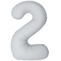1207-6388 Ф ЦИФРА 2  40" SLIM Matte White