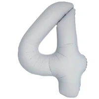 1207-6390 Ф ЦИФРА 4  40" SLIM Matte White