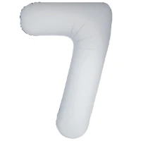 1207-6393 Ф ЦИФРА 7  40" SLIM Matte White