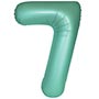 1207-6402 Ф ЦИФРА 7  40" SLIM Satin Turquoise