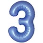 1207-6416 Ф ЦИФРА 3  40" SLIM Satin Blue Reflex