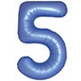 1207-6418 Ф ЦИФРА 5  40" SLIM Satin Blue Reflex