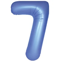 1207-6420 Ф ЦИФРА 7  40" SLIM Satin Blue Reflex