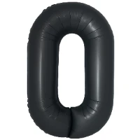 1207-6422 Ф ЦИФРА 0  40" SLIM Satin Black
