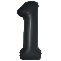 1207-6423 Ф ЦИФРА 1  40" SLIM Satin Black