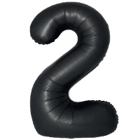1207-6424 Ф ЦИФРА 2  40" SLIM Satin Black