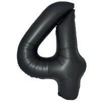 1207-6426 Ф ЦИФРА 4  40" SLIM Satin Black