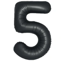 1207-6427 Ф ЦИФРА 5  40" SLIM Satin Black
