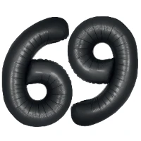 1207-6428 Ф ЦИФРА 6/9  40" SLIM Satin Black