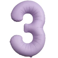 1207-6440 Ф ЦИФРА 3  40" SLIM Matte Lavanda