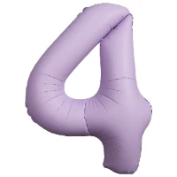1207-6441 Ф ЦИФРА 4  40" SLIM Matte Lavanda