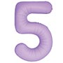 1207-6442 Ф ЦИФРА 5  40" SLIM Matte Lavanda