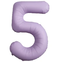 1207-6442 Ф ЦИФРА 5  40" SLIM Matte Lavanda