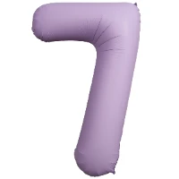 1207-6444 Ф ЦИФРА 7  40" SLIM Matte Lavanda