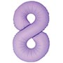 1207-6445 Ф ЦИФРА 8  40" SLIM Matte Lavanda