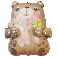 1207-6454 А ФИГУРА/Q05 Мишки Мама и малыш