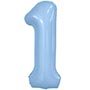 1207-6482 Р ЦИФРА 1  40" Небесный