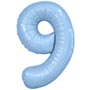 1207-6490 Р ЦИФРА 9  40" Небесный