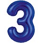 1207-6560 Р ЦИФРА 3  40" Полуночно-синий