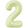 1207-6569 Р ЦИФРА 2  40" Пыльный лайм