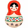 1207-6716 Р ФИГУРА Матрешка Русский узор