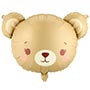 1207-6834 ПД ФИГУРА Мишка голова Cream