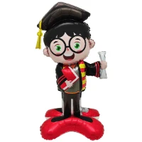 1208-0940 К ФИГУРА AIR Мальчик Выпускник в очках