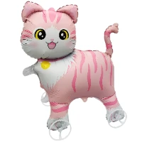 1208-0992 К ФИГУРА AIR Каталка Котик девочка