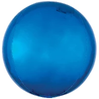 1209-0040 А 3D СФЕРА Б/РИС 16" Металлик Blue