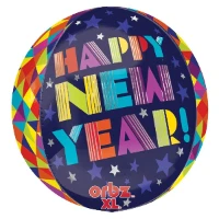 1209-0100 А 3D СФЕРА 16" HNY Калейдоскоп G20