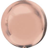 1209-0194 А 3D СФЕРА Б/РИС 16" Металлик Rose Gold