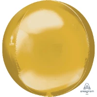 1209-0262 А 3D СФЕРА Б/РИС 21" Металлик Gold