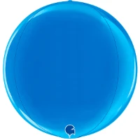 1209-0273 Г 3D СФЕРА Б/РИС 15" Металлик Blue