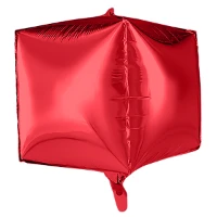 1209-0432 Р 3D КУБ 26" Б/РИС Металлик Red