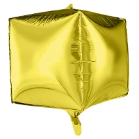 1209-0433 Р 3D КУБ 26" Б/РИС Металлик Gold
