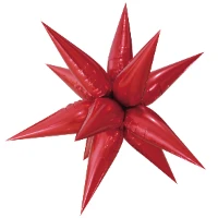 1209-0441 К 3D ЗВЕЗДА 25" Составная Red