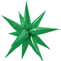 1209-0442 К 3D ЗВЕЗДА 25" Составная Green