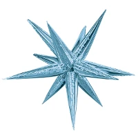 1209-0457 Р 3D ЗВЕЗДА 41" Составная Cool Blue
