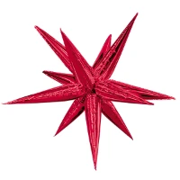 1209-0459 Р 3D ЗВЕЗДА 41" Составная Red