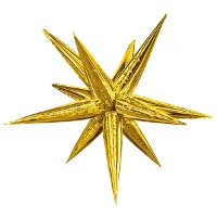 1209-0461 Р 3D ЗВЕЗДА 41" Составная Gold
