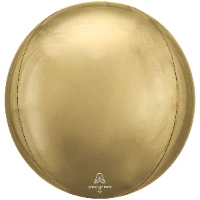 1209-0472 А 3D СФЕРА Б/РИС 21" Металлик White Gold