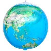 1209-0478 К 3D СФЕРА 22" Планета Земля