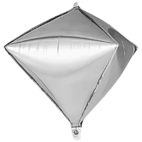 1209-0494 Р 3D АЛМАЗ Б/РИС 26" Металлик Silver