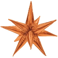 1209-0497 Р 3D ЗВЕЗДА 26" Составная Папайя